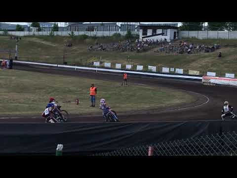 Plzen Speedway - Youth 250cc European Championship 2017 - Crash