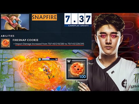 WHAT IS ABED's NEW SNAPFIRE MID LIKE IN 7.37 PATCH UPDATE ? 🔥🔥