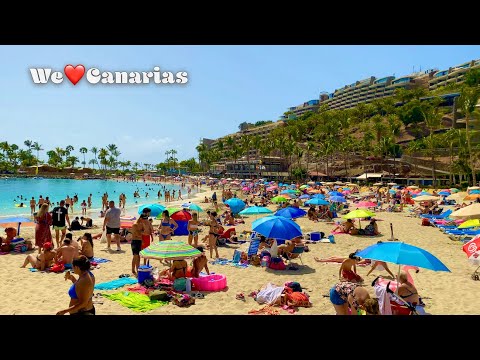 Gran Canaria Anfi del Mar Strandleben Sonntag, 28. März 21 | We❤️Canarias