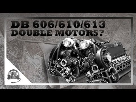 Why did WW2 Germany Start Welding Engines Together? DB 600 Double Motors