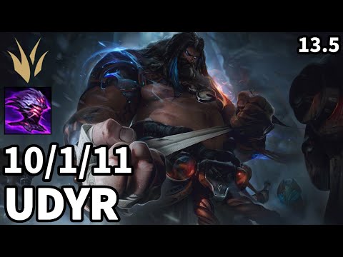 Udyr Jungle vs Lee Sin - KR Challenger | Patch 13.5