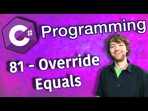 C# Programming Tutorial 81 - Override Equals
