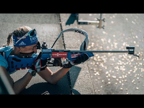 Journey of discovery: Biathlon and shooting training with Vanessa Hinz