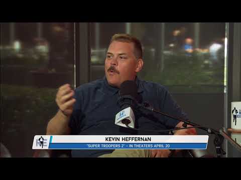 Writer & Actor Kevin Heffernan “Super Troopers 2” in Studio I Full Interview - 4/13/18