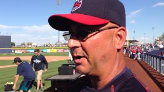 Terry Francona on debuts of Brandon Moss, Carlos Carrasco
