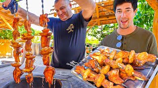 This Country is BBQ Heaven!! CRAZY Street Food in Armenia 🇦🇲 Khorovats & Trout Barbecue!!