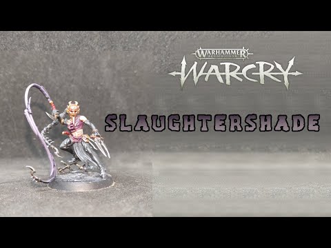 Slaughtershade - Parade ready painting | Khainite Shadowstalkers #2