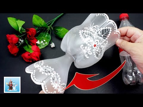 How to Make Beautiful Vases from Plastic Bottles