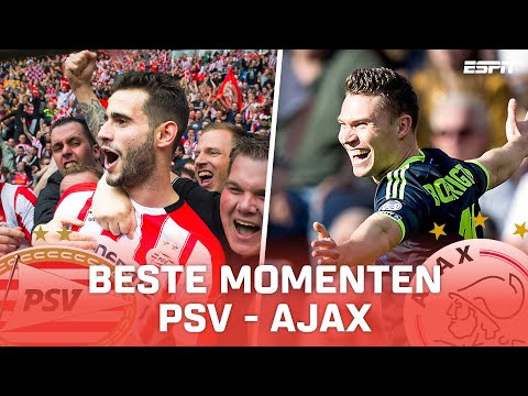 De BESTE MOMENTEN van PSV - Ajax in de Eredivisie ⚔️