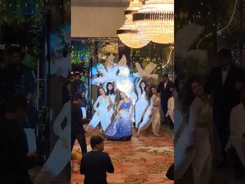 #couple #entry #for #sangeet #venue #sorina #resort #pune #taj #decorator #pune