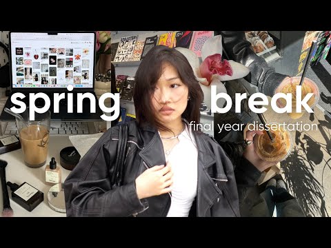 *PRODUCTIVE* Spring Break???? | uni-life BALANCE, cook with me, glow up with me, first PUB crawl