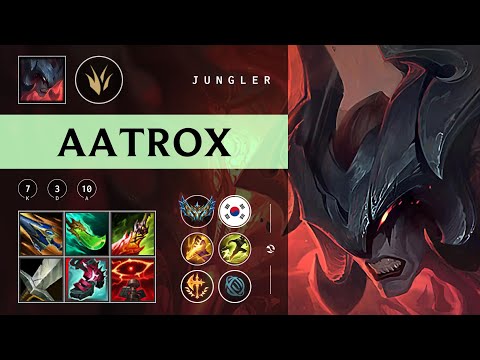Aatrox Jungle vs Kha'Zix - KR Challenger Patch 25.24