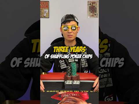 this is me one minute of shuffling poker chips #poker #pokerchips #ggpoker #howtoplaypoker