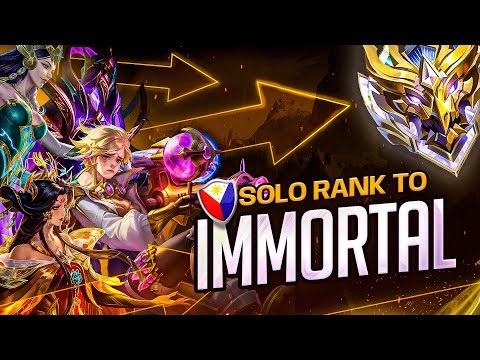 Solo Rank Push to Mythical Immortal with Mages – The Solo Mid Struggle on PH Server
