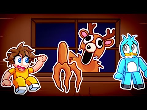 We Survived 100 DAYS in a Roblox Forest...