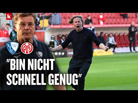 Hecking dankt Schmidt und plant keine Fan-Motivation wie Henriksen | VfL Bochum - FSV Mainz 05