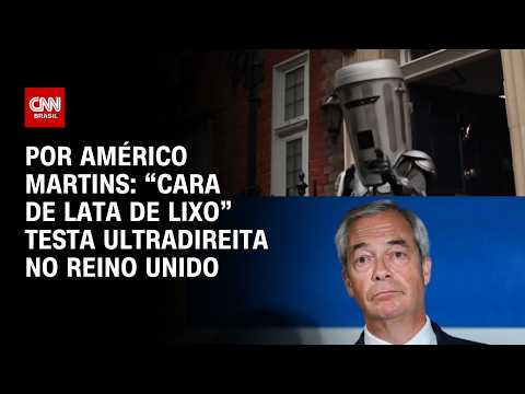 Reino Unido: “Cara de Lata de Lixo” testa líder da ultradireita em eleições britânicas | HORA H