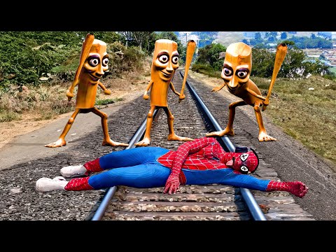 ¡El Hombre Araña QUE tan GRANDE puede ser TUNG TUNG TUNG SAHUR? 😱 (Historias de Spider-Man)