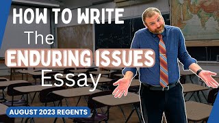 How to Write the Enduring Issues Essay | 2024 Edition!