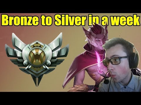 Bronze 4 to Silver 1 in a week! - League Of Legends