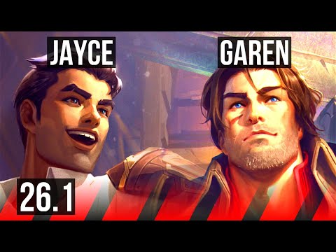 JAYCE vs GAREN (TOP) | 43K damage | EUW Diamond | 26.1