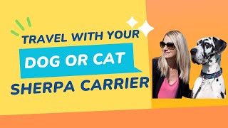 Sherpa Pet Carrier Review : Unboxing Airline Approved   Go T