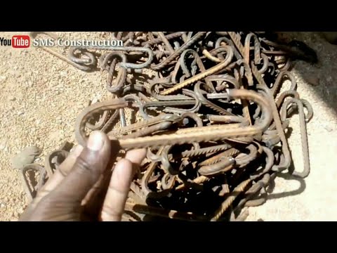 Gancho de barra de aço | Construção | Como dobrar