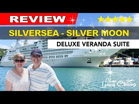 A Close Look at our Silversea Silver Moon Deluxe Veranda Suite