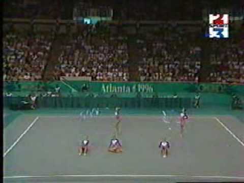 Belarus (BLR) 3 Balls & 2 Ribbons 1996 AA (OOGG, Atlanta)