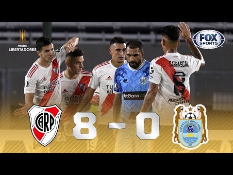 SENHORAS E SENHORES, OITO A ZERO! Veja os melhores momentos de River Plate 8 x 0 Binacional