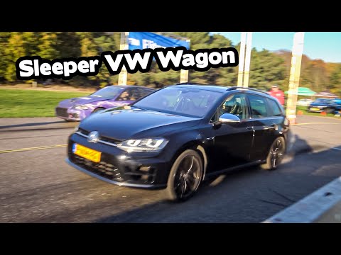 Sleeper Wagon! - VW Golf R Variant vs. C63S, M140i, McLaren 720s, A45 etc