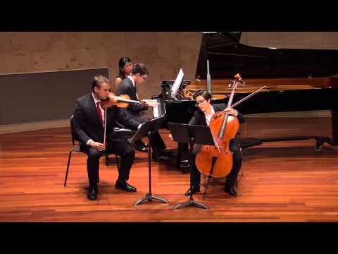 Mendelssohn Piano Trio No. 1 in D minor, Op. 49 4th mvt Finale: Allegro assai appassionato
