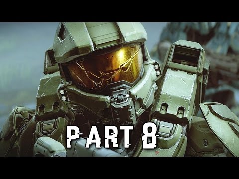 Halo 5 Guardians Walkthrough Gameplay Part 8 - Find Cortana - Campaign Mission 7 (Xbox One)