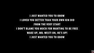 KANYE WEST FEAT RIHANNA - FAMOUS LYRICS HD