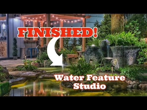 WATER FEATURE Artist Studio - FINISHED