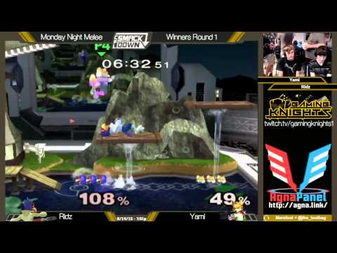 Ridz (Fox) vs Yami (Falco)