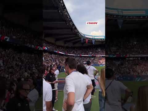 😍​ Le Parc des Princes plein à craquer avant le coup d'envoi #psg #liguedeschampions #arsenal