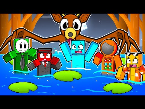 Turma do PROBLEMS em 99 Noites na Floresta