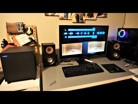 Great sound on a PC with Jamo Sub and Speakers!