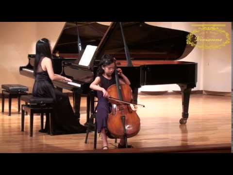 Jessica(Cello)-A. Trowell: Moreceaux Faciles for Cello and Piano, Op. 4, No.7, Arioso