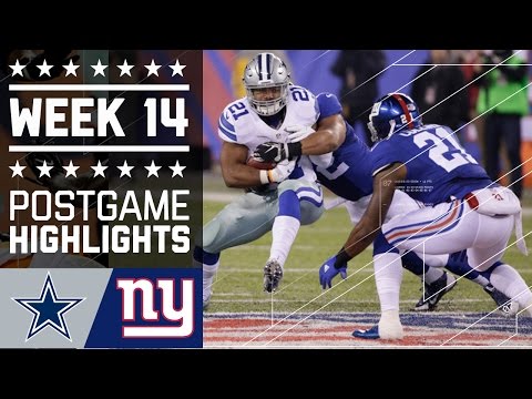 Cowboys vs. Giants | NFL Week 14 Game Highlights