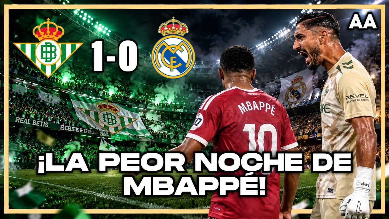 ¡NOCHE PARA OLVIDAR! Real Madrid pierde ante el Betis y Mbappé decepciona | Andrés Agulla