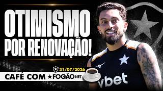 CAFÉ COM FOGÃONET: BOTAFOGO CONFIA EM RENOVAÇÃO COM ALEX TELLES | CINCO VAGAS PARA INSCRIÇÃO NA SULA