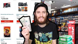 Spending $25 on Switch Games from Gamestop Online