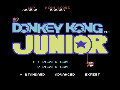 Donkey Kong Junior to Commodore 64 - by Mr. SID