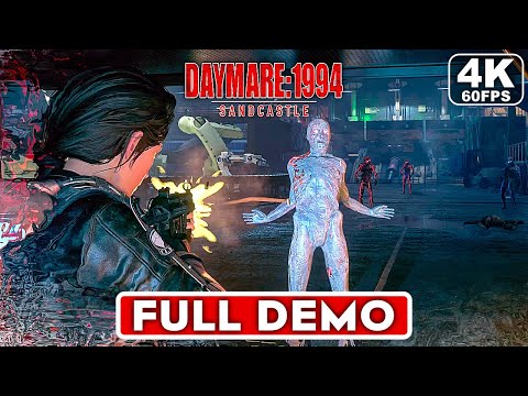 DAYMARE 1994 SANDCASTLE Gameplay Walkthrough Part 1 FULL DEMO [4K 60FPS] - No Commentary