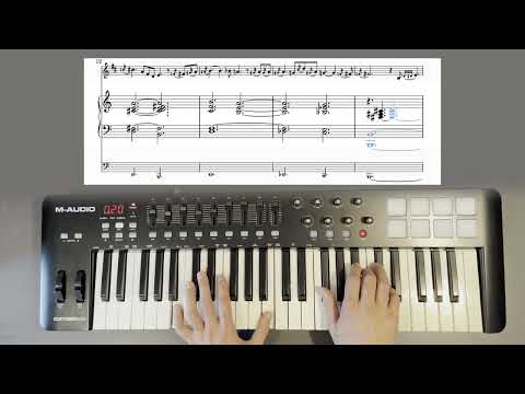 Marcus Miller's "The King is Gone (for Miles)" — Keyboard transcription