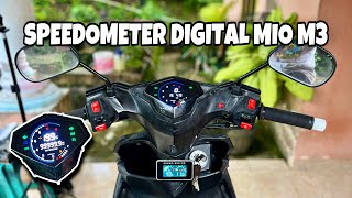 Download lagu INSTALL A DIGITAL SPEEDOMETER ON THE MIO M3 125‼️ mp3