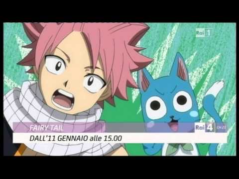Rai 4 - Promo anime "Fairy Tail" - Dall'11 Gennaio 2016 (HD720/50p)