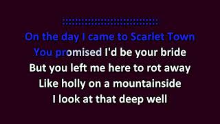 Gillian Welch - Scarlet Town KARAOKE